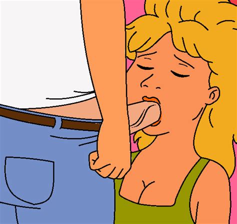 rule 34 animated blonde hair closed eyes fellatio female hank hill king of the hill luanne