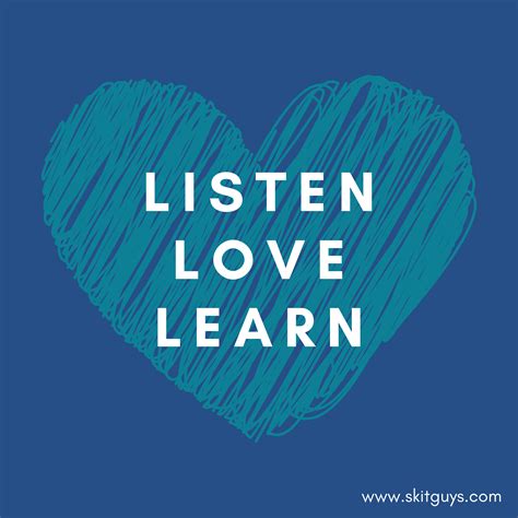 Listen. Love. Learn. | The Skit Guys