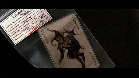 You were caught in a fight between batman and joker and was unfortunately taken hostage by joker. At the end of Batman Begins, Batman recieves a joker card from Jim Gordon. This Card was ...