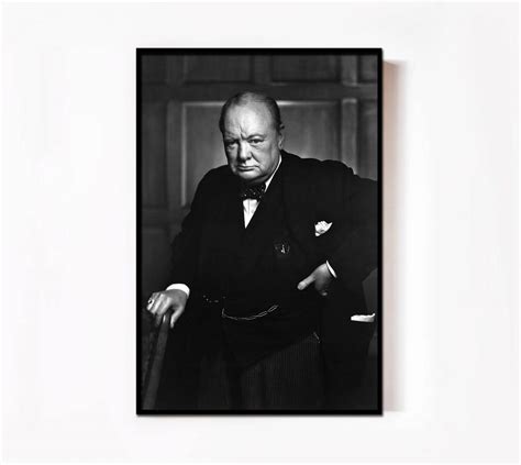 Winston Churchill Historical Photography Winston Churchill Prints High Quality Poster