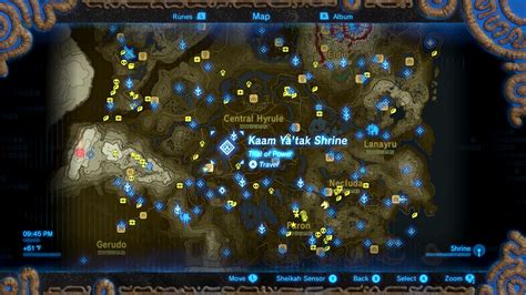 Zelda Breath Of The Wild Guide Kaam Yatak Shrine Location Treasures