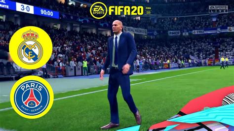 Fifa 2020 Ps4 Gameplay Real Madrid V Paris Youtube