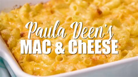 Paula Deens Macaroni And Cheese Youtube
