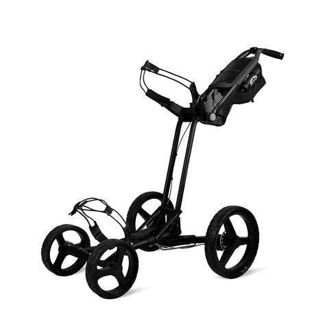 Hoveroid Foldable 4 Wheel Golf Push Cart Aluminum Structure Light