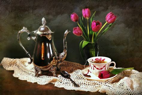 Tea N Tulips Still Life Composition C Diana Lee Photo D Flickr