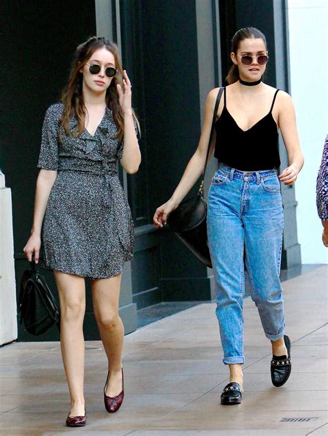 Alycia Debnam Carey And Maia Mitchell At The Grove GotCeleb