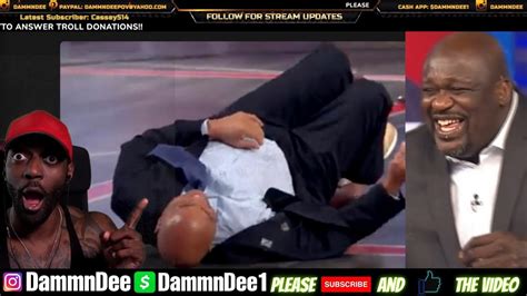 SHAQ FIGHTS CHARLES BARLEY AND LAYS I M OUT ON INSIDE THE NBA TNT YouTube