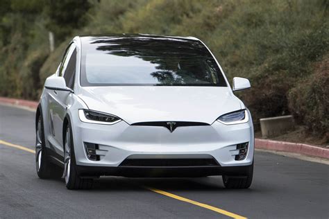 First Drive The New Tesla Model X Suv Has Some Surprises Bloomberg