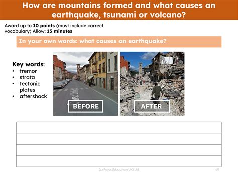 What Causes An Earthquake 3rd Grade Geography