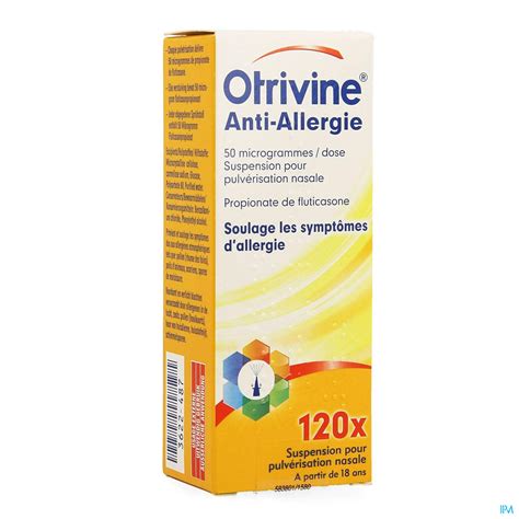 Otrivine Anti Allergie Spray 120 Doses Apotheek Peeters Oudsbergen Nv