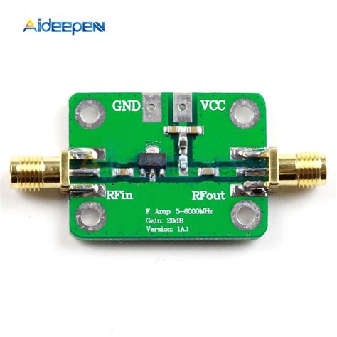 5 6000mhz 6 Ghz Gain 20db Rf Ultra Wideband Power Amplifier Rf Signal