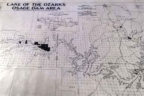 Lake Of The Ozarks Map W Mile Markers Maps For You