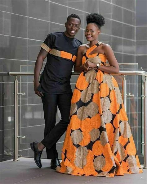 African Couples Outfits African Fashion African Attire Shirts And