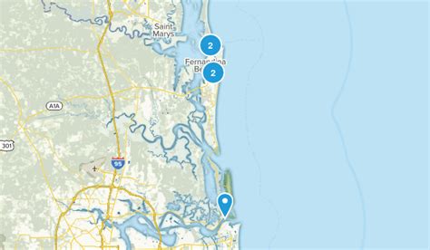 Fernandina Beach Zip Code Map Map