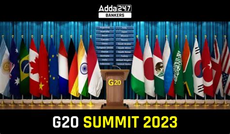 G20 Summit 2023 New Delhi Theme Schedule Countries