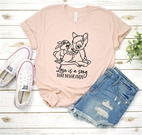 Bambi And Thumper T Shirt Ai01