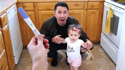 Wife Surprises Husband With Unexpected Pregnancy Announcement Youtube