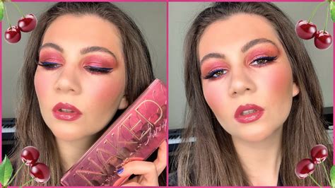 Urban Decay Naked Cherry Makeup Tutorial For Beginners Youtube