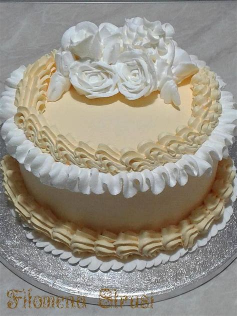 Whipped Cream Cake My Passion Decorated Cake By Cakesdecor