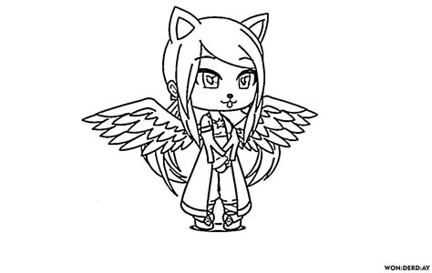 #gachalife #gacha #gachaoutfits #gachaclothes #gachaedits sticker by itzwofieplayz. Coloriage Gacha Life. Grande collection. Imprimer gratuitement