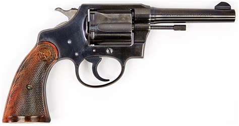 Colt Police Positive Special 32 Colt Revolver Collectible With Box 1949
