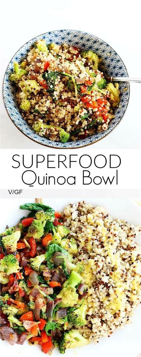 Perhaps the most striking health benefit provided by quinoa is its overall nutrient richness. Superfood Quinoa Bowl | Recipe | Healthy superfoods ...