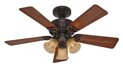 Hunter is one of the original ceiling fan brands and remains one of the most trusted, but this universal remote doesn't have to be used with hunter fans. Hunter 20438 Beacon Hill 42-Inch 3-Light 5-Blade Ceiling ...