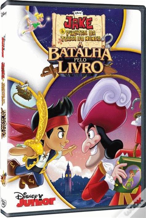 Jake e os Piratas da Terra do Nunca A Batalha do Livro DVD Vídeo