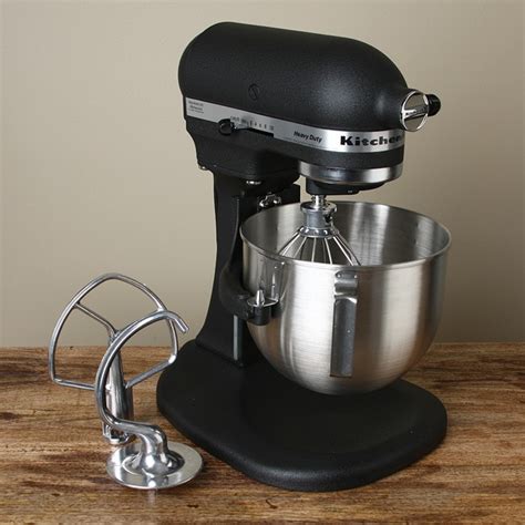 Hmmm…isn't my breadmachine acting just like a programmed kitchenaid mixer? and the answer is a resounding. KitchenAid RRKP50BK Imperial Black Professional Heavy Duty ...