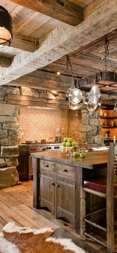 40 Rustic Kitchen Designs To Bring Country Life Designbump