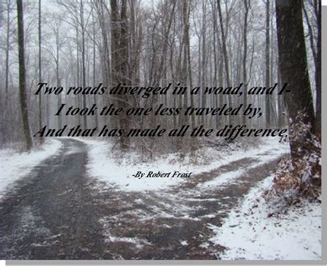 The Road Not Taken By Robert Frostone Of My Favorite Poems
