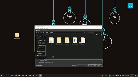 How To Display Custom Text On The Desktop On Windows 10 Youtube