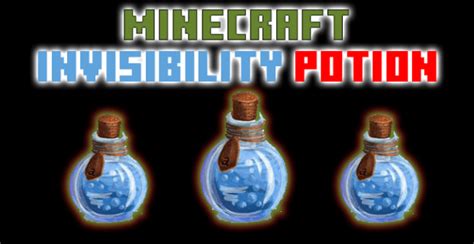 Minecraft Potions Invisibility