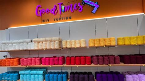 Tufting Experience With Good Times Diy Tufting In Johor Bahru Klook