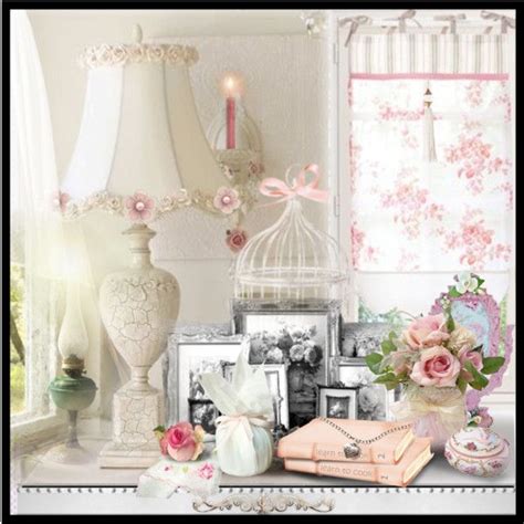 Shabby Vignette By Avarose123 On Polyvore Table Decorations Shabby