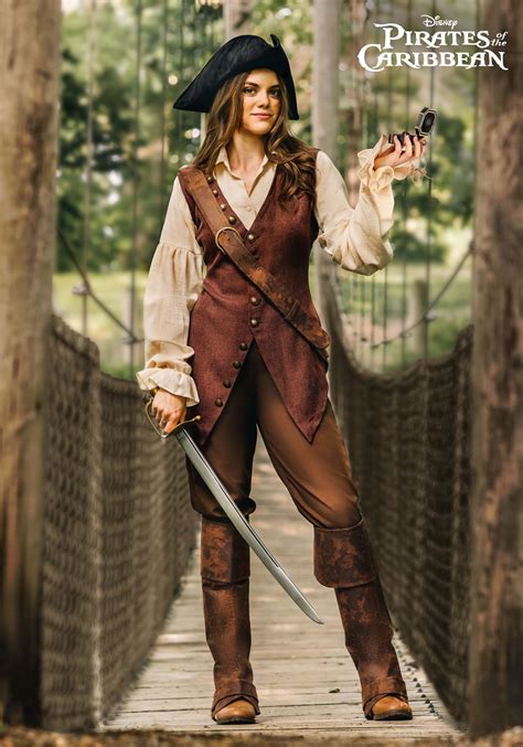 Womens Disney Pirates Of The Caribbean Elizabeth Swann Costume