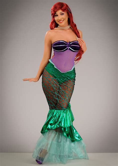 womens deluxe little mermaid ariel costume [86903 lm] struts party superstore