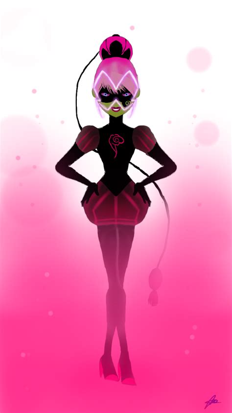 princess fragrance the akumitized villainess from miraculous ladybug and cat noir lady bug