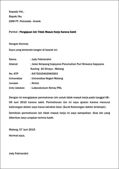 Contoh Surat Permohonan Presentasi Ke Perusahaan  Surat permohonan