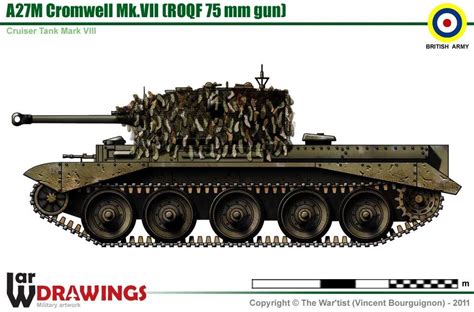 Cromwell Tank World Of Chaos Military Artwork Engin Ww2 Tanks