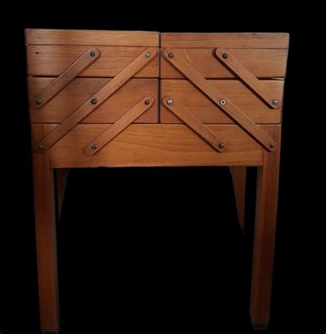 Vintage Sewing Cabinet 1 Wood Catawiki