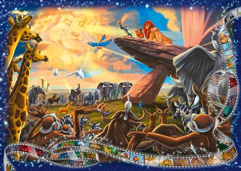 Disney The Lion King Collectors Edition 1000 Piece Jigsaw Puzzle By