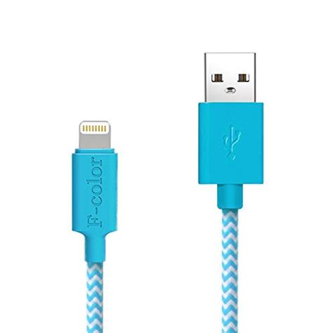 Iphone 5s Charger 3 Pack Lightning Cable 6 Ft F Color Braided Apple