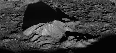 Tycho Craters Central Mountain On The Moon The Planetary Society
