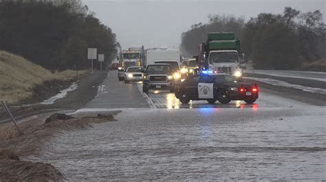 Flooding Near Chico Halts Traffic On Highway 99 Closures In Effect