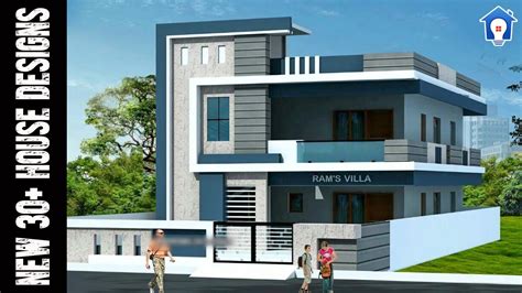 Double Floor Normal House Front Elevation Designs India Indian Single