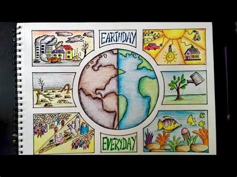 Save Earth Poster Making Save Earth Save Environment Poster Drawing Youtube Save Earth