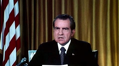 Richard Nixons First Watergate Speech Text And Video 1973 Click