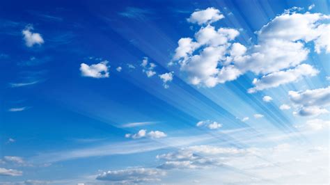 Wallpaper clouds, 5k, 4k wallpaper, 8k, silver lining, blue sky, Nature