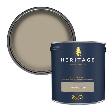 Offer Homebase Dulux Heritage Matt Emulsion Paint Setting